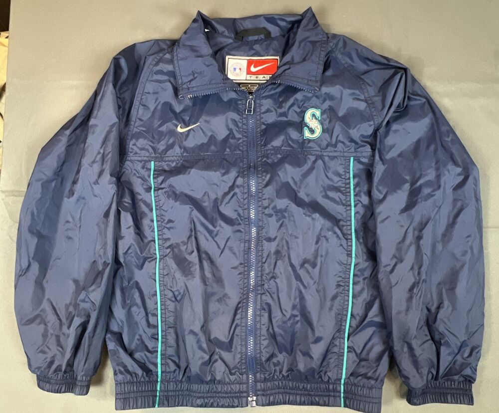 Y2K Nike Team Seattle Mariners Jacket Kid’s Medium 12/14